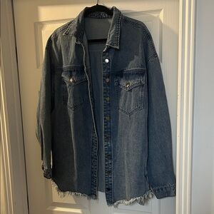 Classic Blue Denim Jean Jacket